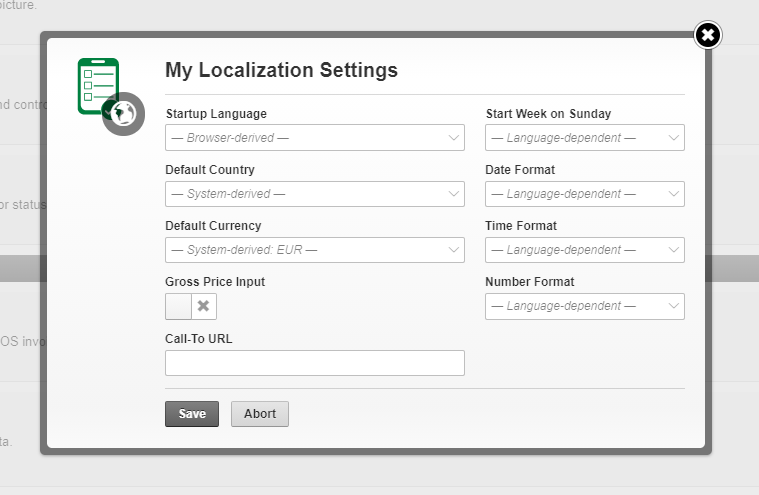 Localization and regional settings for the system account